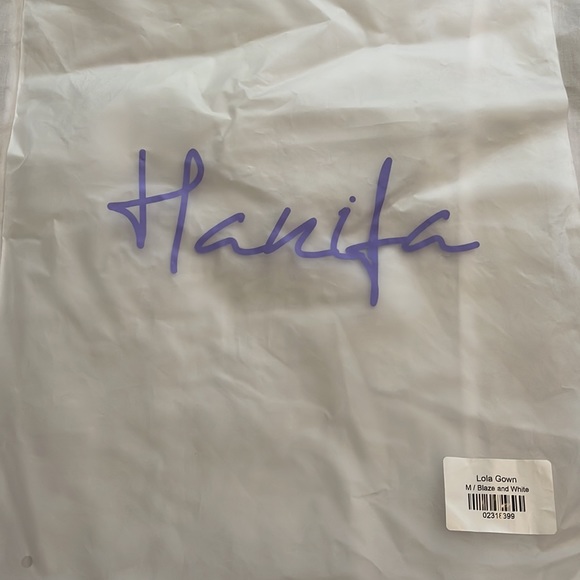 Hanifa Orange and White Maxi Dress - Picture 3 of 6